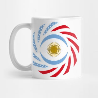 Argentinian American Multinational Patriot Flag Series Mug